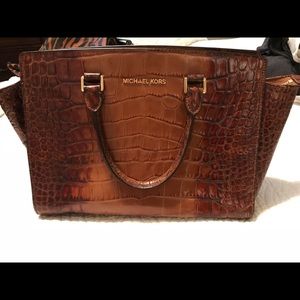 Michael Kors Crocodile Selma Bag